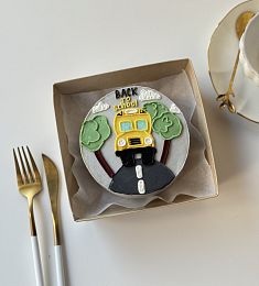 Бенто - торт S "Школьный автобус"