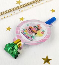 Язычки-гудки «Сладкий День Рождения», набор 6 шт.